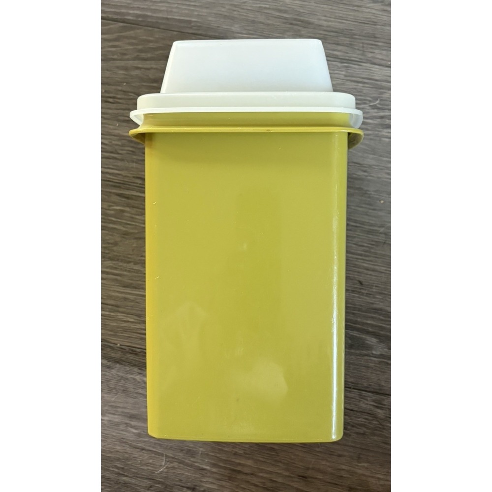 80s Vintage Tupperware Pick-A-Deli Container Pickle Olive Keeper Avocado Green